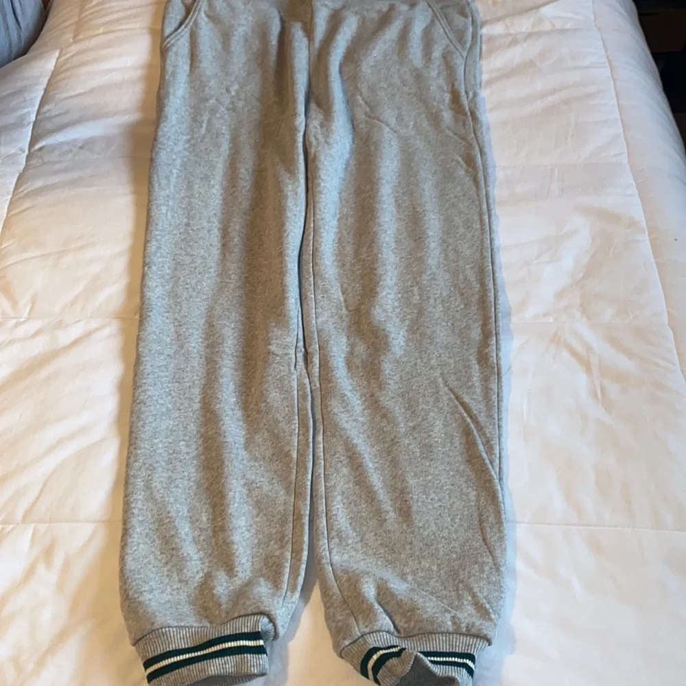 COZY LOUNGEWEAR NWT American Eagle Grey Joggers size M - Picture 3 of 3